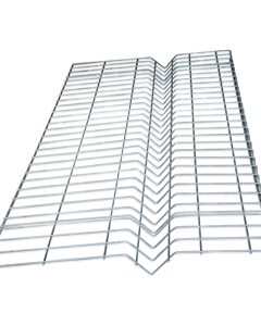 Separating wire mesh lower 1206 H500 ZnAl-B hinged-type V11